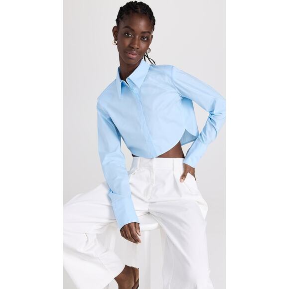 STAUD Seneca Top - M French Blue - Picture 1 of 4
